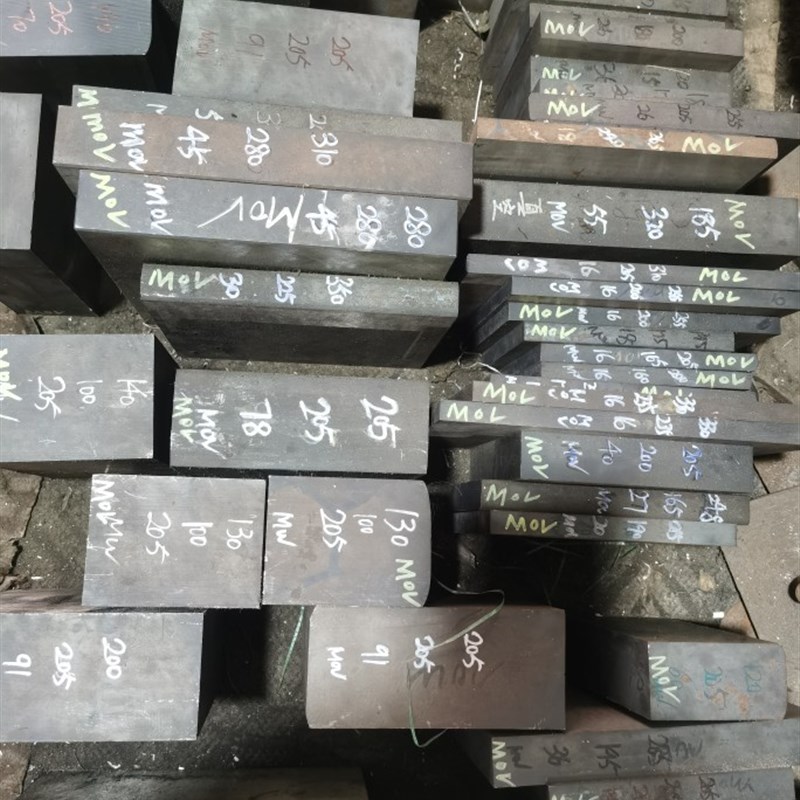 Cr12MOV,真空硬料5860度,厚度10100厚,硬料模具钢