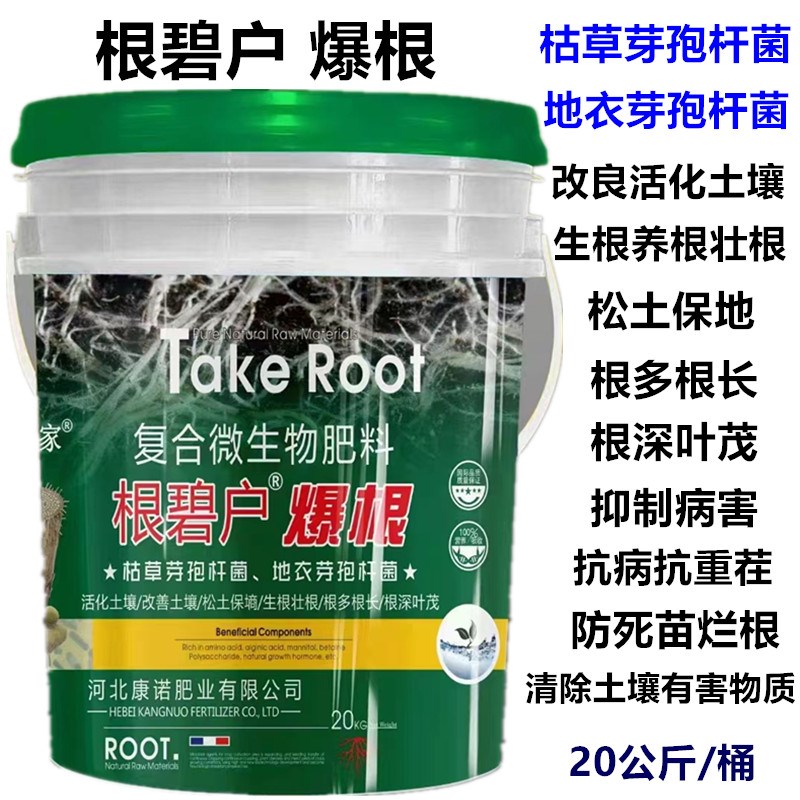 枯草芽孢杆菌调理土壤生根养根壮苗防根腐死苗抗病重茬微生物菌剂