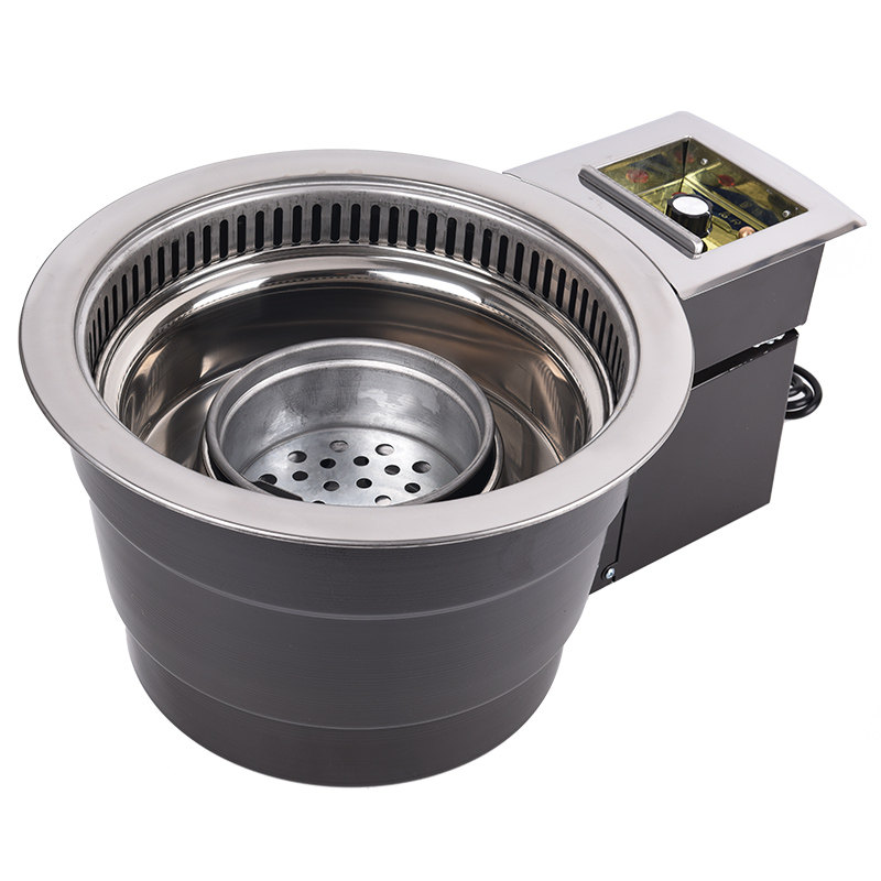 韩式无烟碳烤炉商用炭火烤炉商用木炭烧烤锅炭火烤肉炉日式炭烤炉