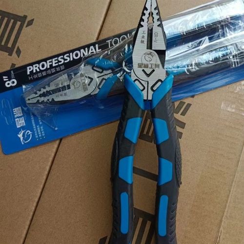 上匠工业级手钳电工多功能剥线虎口钳8寸钢丝钳9寸老虎钳子尖嘴钳