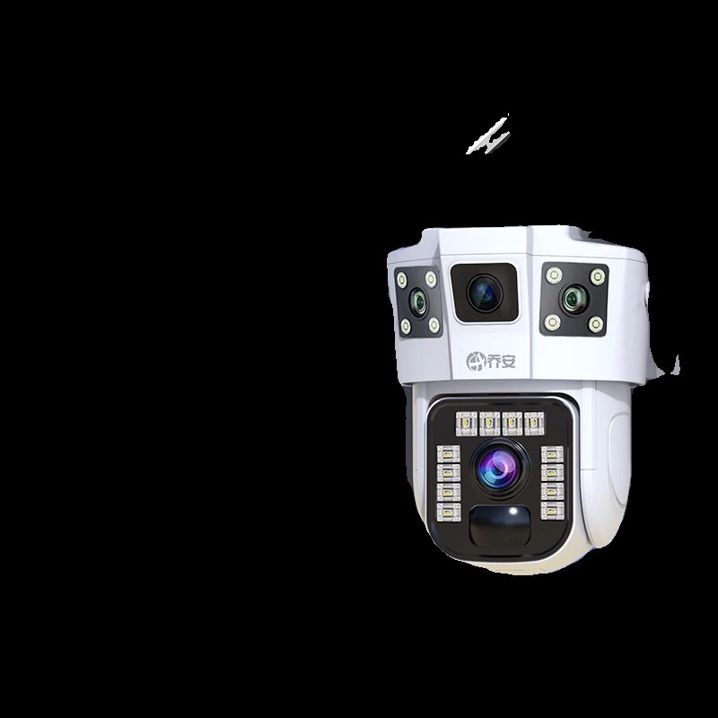 太阳能监控器摄像头360度无死角手机远程室外高清夜视4G无电无网