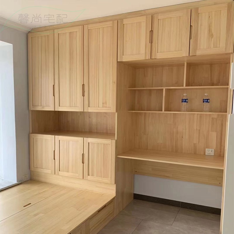 北京全屋定制家具实木衣柜整体环保儿童房榻榻米现代简约柜子定做