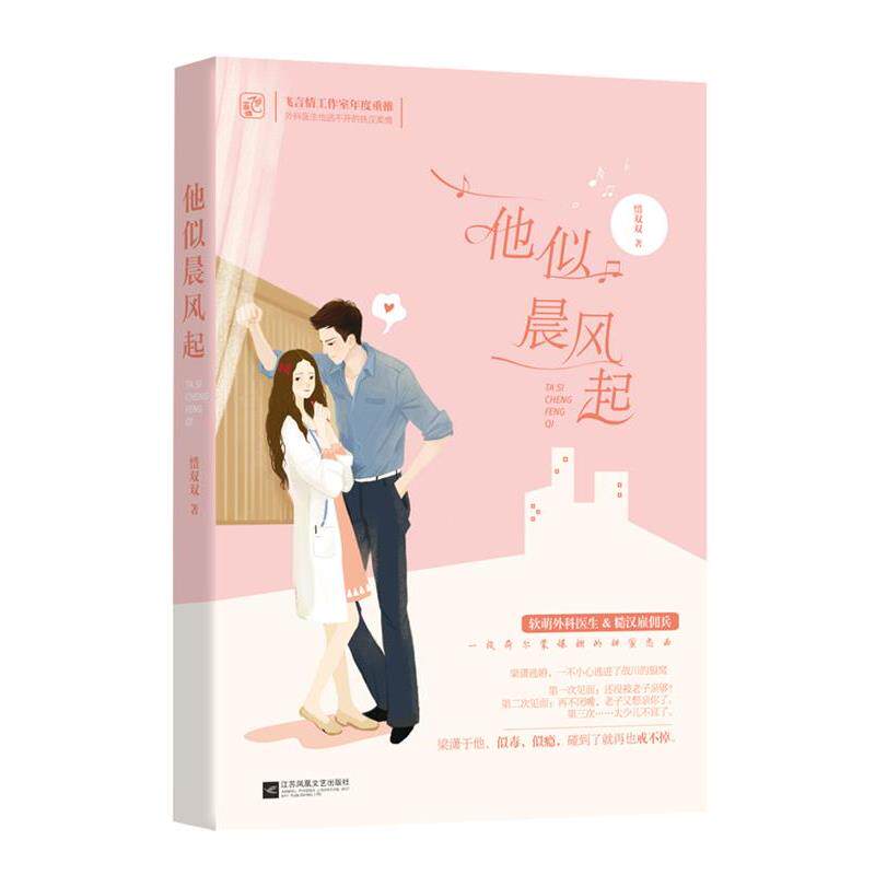 【正版书】 他似晨风起 惜双双,魅丽文化 江苏凤凰文艺出版社
