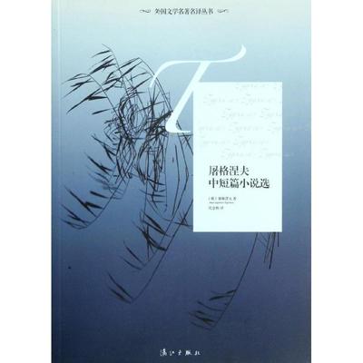 【正版书】 屠格涅夫中短篇小说选 （俄罗斯）屠格涅夫　著,沈念驹　译 漓江出版社