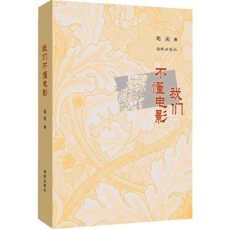 【正版书】 我们不懂电影 毛尖　著 海豚出版社