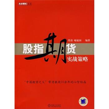 【正版书】 股指期货实战策略 常清,喻猛国 著 机械工业出版社