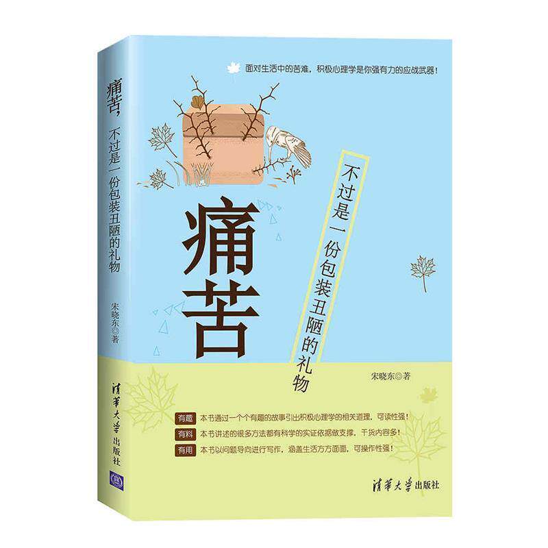 【正版书】 痛苦,不过是一份包装丑陋的礼物 宋晓东 清华大学出版社