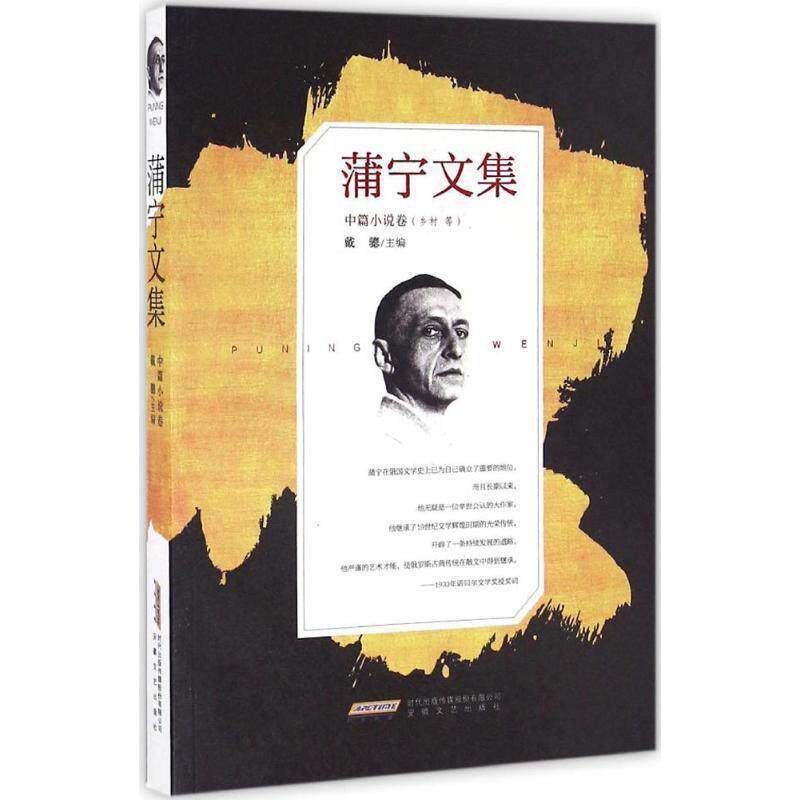 【正版书】 蒲宁文集 中篇小说卷 戴骢 著 安徽文艺出版社