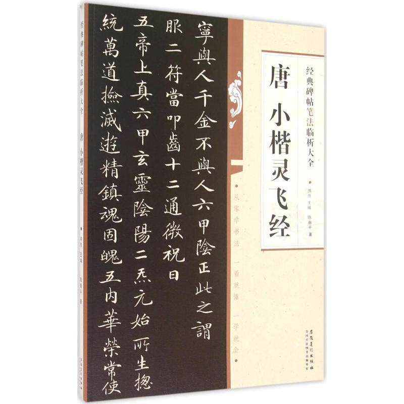 【正版书】 经典碑帖笔法临析大全?唐 小楷 灵飞经 陈惠平 安徽美术出版社