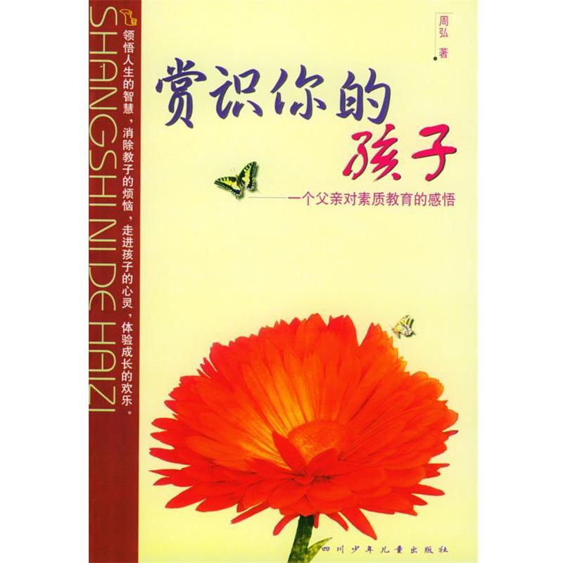 【正版书】 赏识你的孩子: 一个父亲对素质教育的感悟 周弘 著 四川少儿出版社