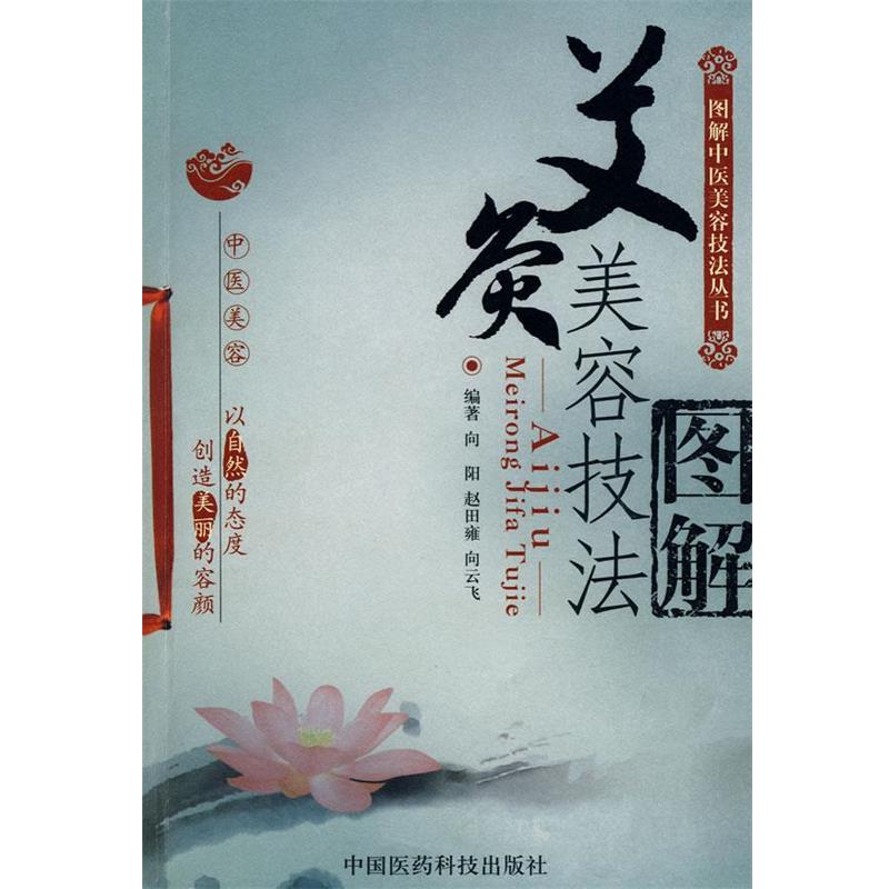 【正版书】 艾灸美容技法图解—图解中医美容技法丛书 向阳,赵田雍,向云飞 编著 中国医药科技出版社