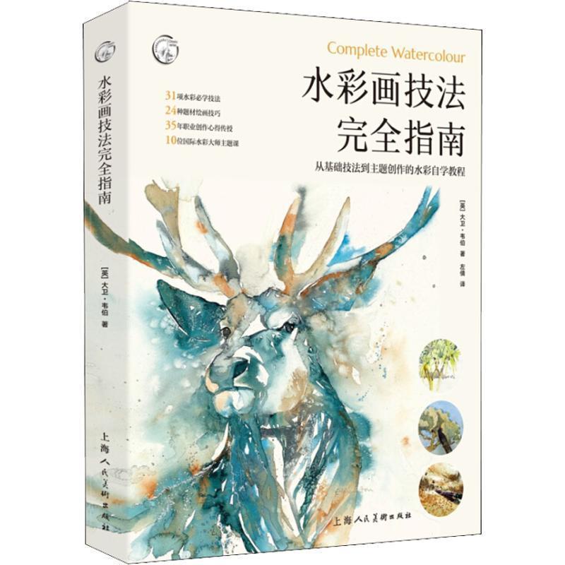 【正版书】 水彩画技法指南 (英)大卫·韦伯(David Webb) 上海人民美术出版社