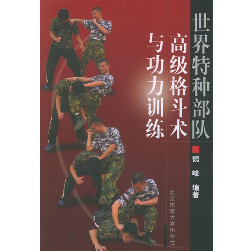 【正版书】 世界特种部队格斗术与功力训练 魏峰 编著 北京体育大学出版社
