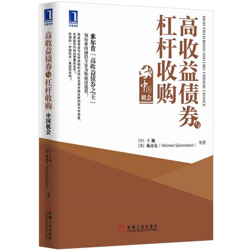 【正版书】 高收益债券与杠杆收购 王巍,(美)施迈克 著 机械工业出版社