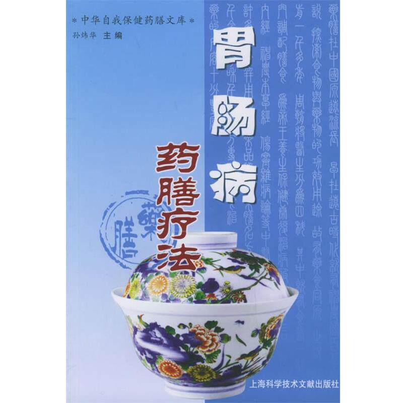 【正版书】 胃肠病药膳疗法—中华自我保健药膳文库 孙炜华 主编 上海科学技术文献出版社