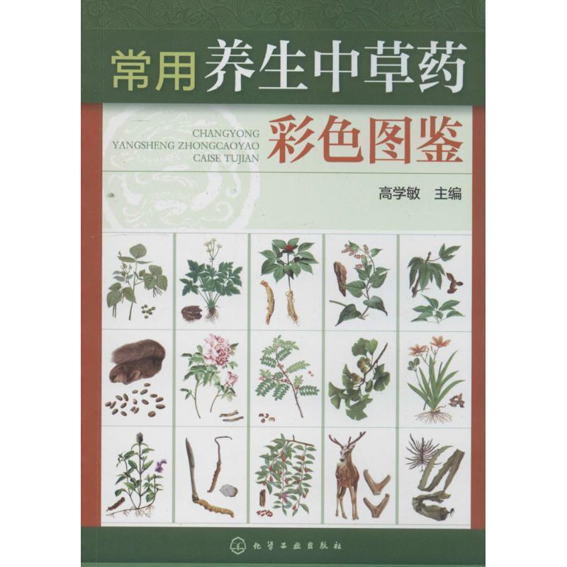 【正版书】 常用养生中草药彩色图鉴 高学敏主编 化学工业出版社