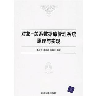 【正版书】 对象-关系数据库管理系统原理与实现 李战怀,李红燕,徐秋元 等著 清华大学出版社
