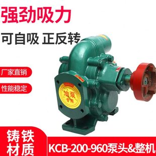 齒輪泵 KCB齒輪油泵耐溫抽油管道壓潤滑輸送自吸機油泵