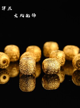 古法隔珠24K工艺黄金色