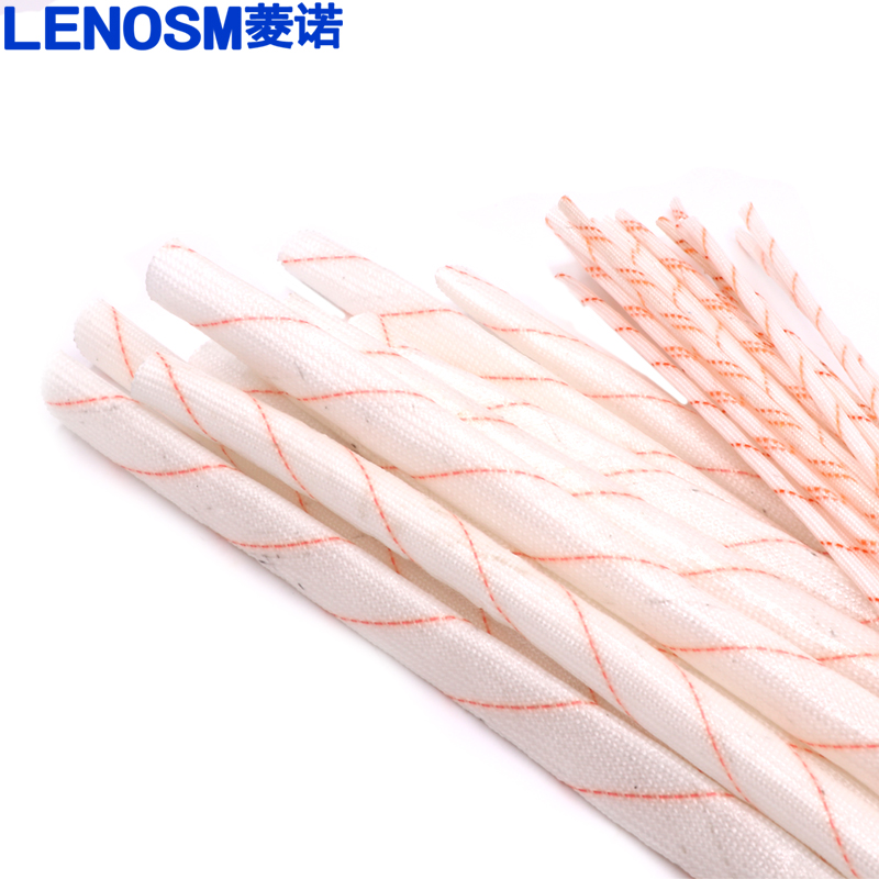 黄腊管绝缘套管加厚耐高温玻璃纤维1-80mm阻燃电线电工保护黄蜡管