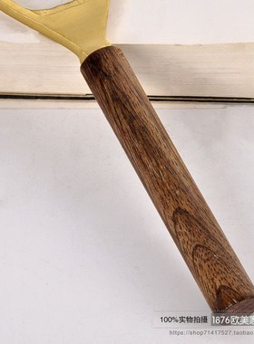 印度进口纯铜啤酒开瓶开酒器家用瓶起子高档起瓶器创意桌面摆件