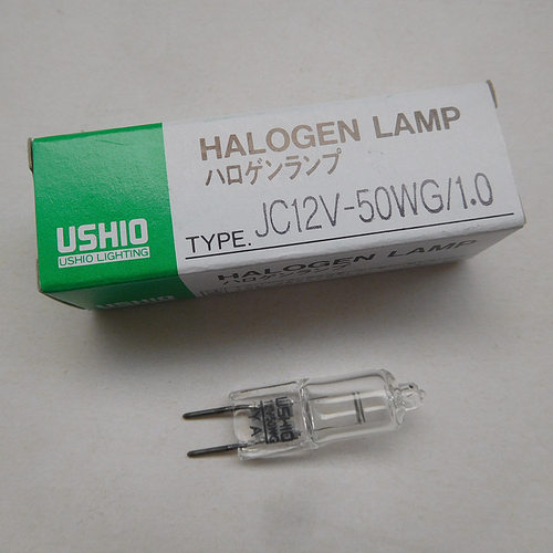 优秀USHIO牛尾JC12V-50WG/1.0卤钨光学仪器灯泡