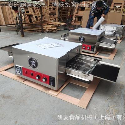 传送式汉堡1坯炉 1WRF2寸烤8寸32披萨炉寸 商用链式烤箱