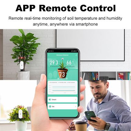 ZigBee 3.0智能土壤水份检测仪土壤温度湿度传感器语音兼容2MQTT