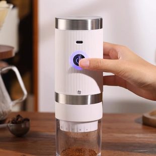 Bincoo电动磨豆机小型家用手冲咖啡豆研磨机无线便携全自动研磨器
