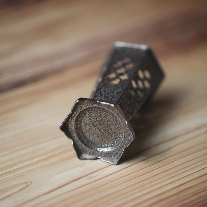 锡制香事瓶香筷香勺套件香道香具E收纳瓶家用室内金属炉瓶三事