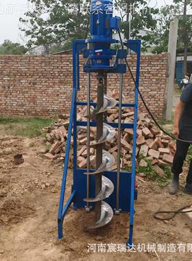 建筑工地电掏动管桩土机引清桩孔泥设729备地基打桩孔加固孔长掏