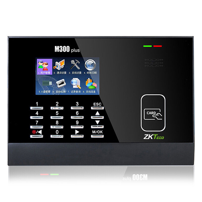 ZKTeco/中控科技M300plus 刷卡考勤机智能ID刷卡打卡机默认刷ID卡