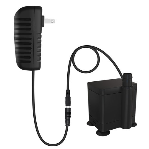 直流低压小型潜水泵24V家用小型灌溉抽水机鱼缸鱼粪清理底吸水泵