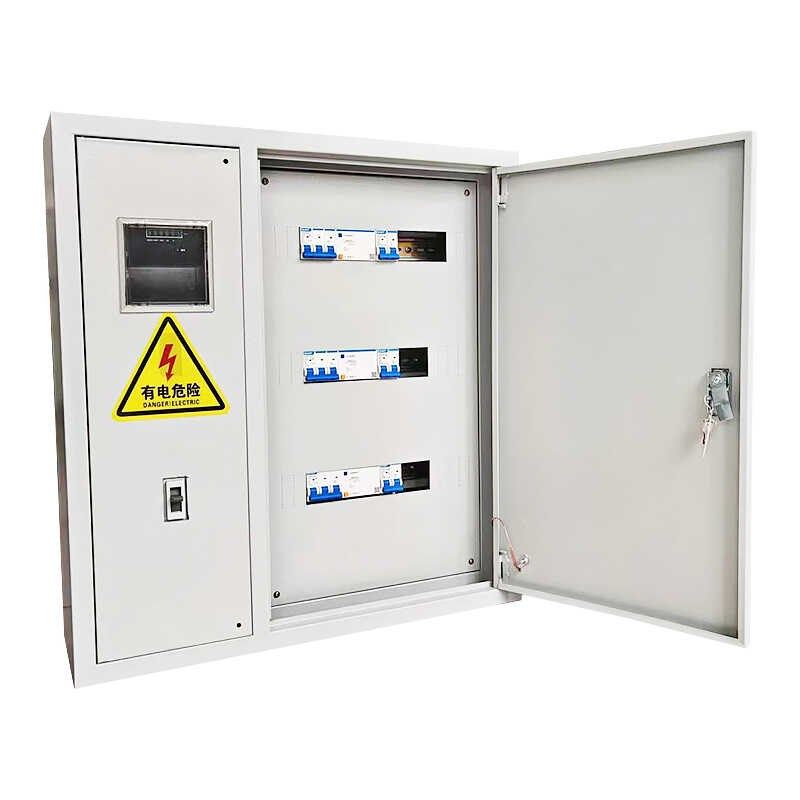 三相电表箱成套配电箱明装户外动力防水箱380v家用电箱成品动力柜