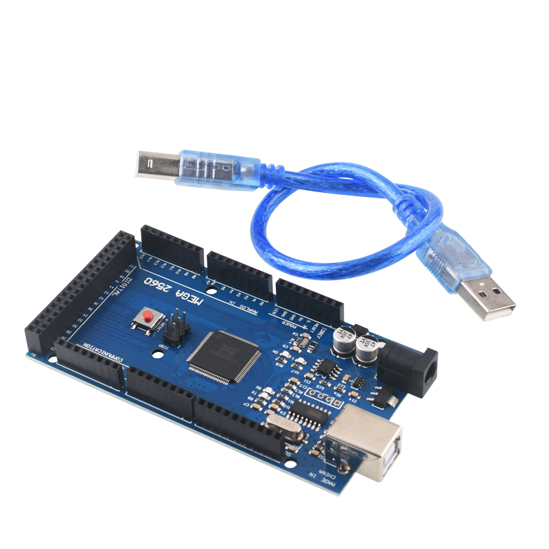 新版MEGA2560 R3开发板 改进版ATMEGA16U2 CH340 兼容Arduino