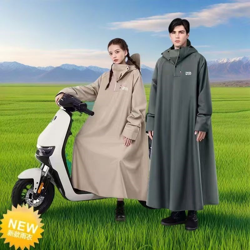 男雨衣电动车电瓶摩托车男款全身防暴雨钓鱼雨披加厚骑行外穿女