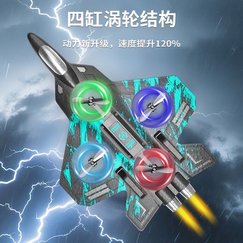 2025新款儿童遥控飞机战斗机航模滑翔机无人机小学生礼物男孩玩具