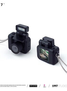 可以拍照的项链记录校园生活数码照相机高清卡片机CCD录像带屏幕