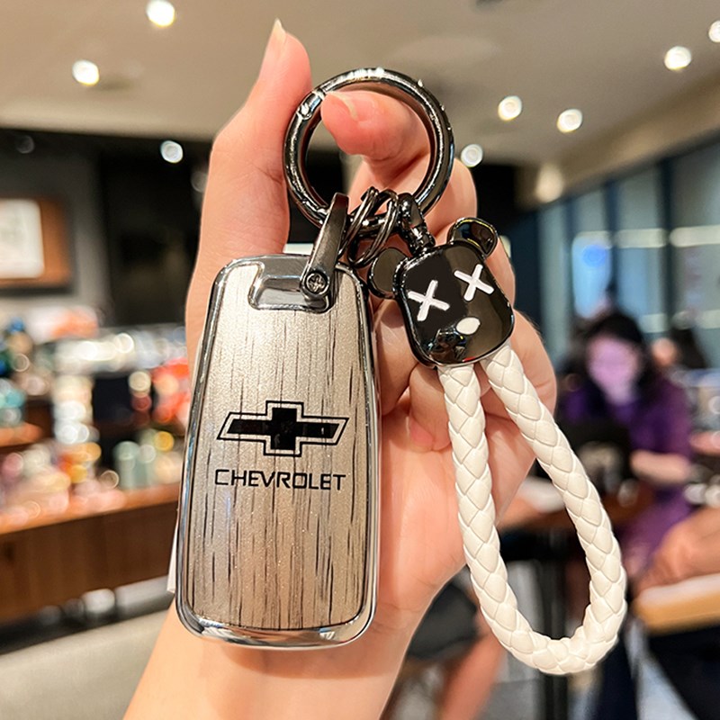 雪佛兰科鲁泽钥匙套科沃兹迈锐宝科鲁兹探界者迈锐宝xl创酷包扣壳
