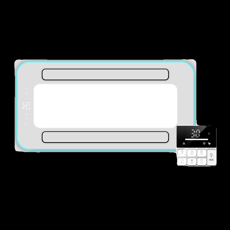 好太太凉霸厨房照明二合一嵌入式集成吊顶换气冷风机卫生间电风扇