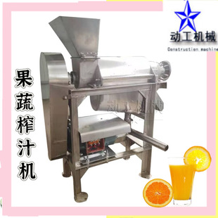 厂家定制果蔬破碎挤汁机 大型工业神豆腐原汁机 商用火龙果榨汁机