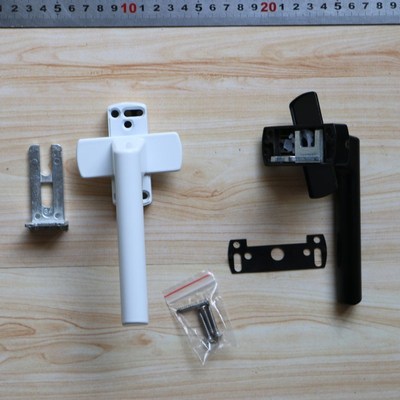 断桥铝外开窗把手58毫米螺丝孔距 老式悬窗执手 定做多种拔叉尺寸