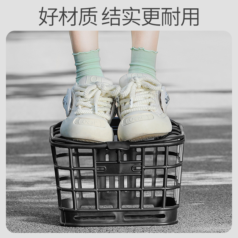 电动车车筐电车前篮子前s置物筐电车框防水内胆包自行车前置物兜