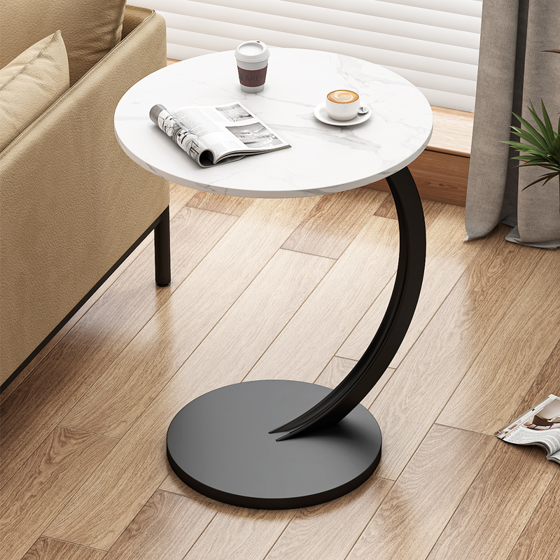 网红小圆桌子沙发边几可移动边柜迷你F茶几现代简约牀头柜推车边