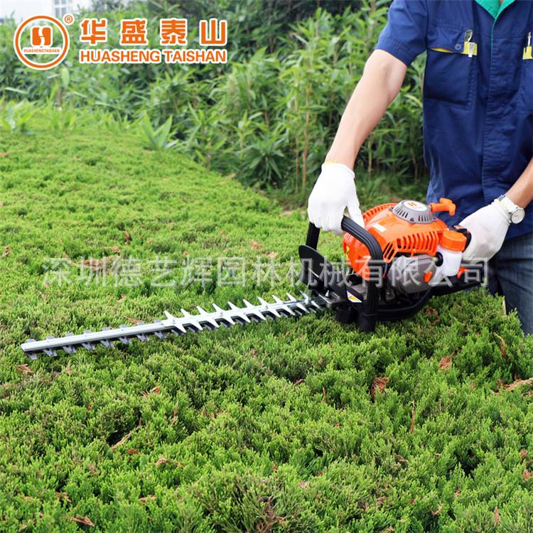 华盛双刃绿篱机汽油动力二冲程农业园林修剪机篱笆剪果树枝修枝机