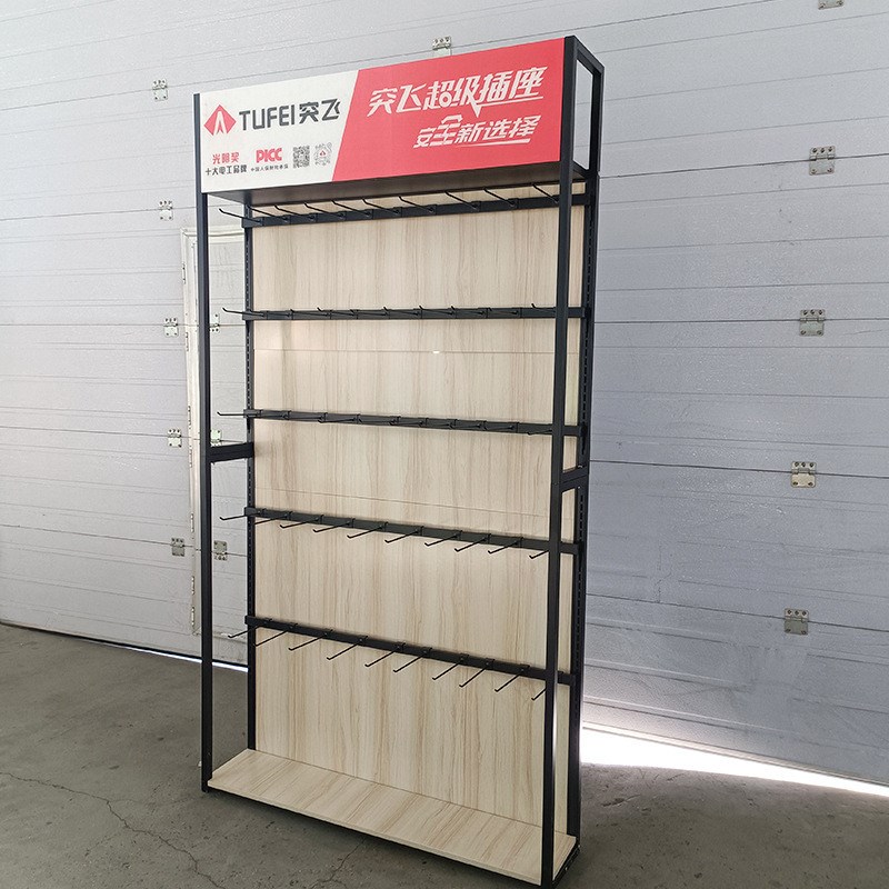 汽车雨刷展示架易安装双层货架汽车配件可移动雨刮器展架