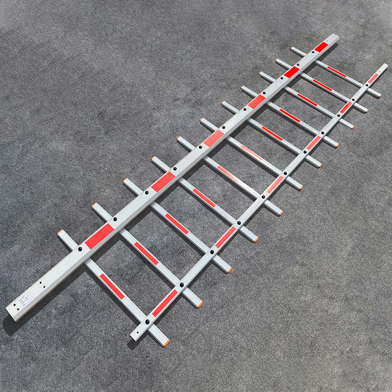 道闸栏杆停车场道闸杆栅栏铝合金小区门卫升降栏车挡车杆加厚K