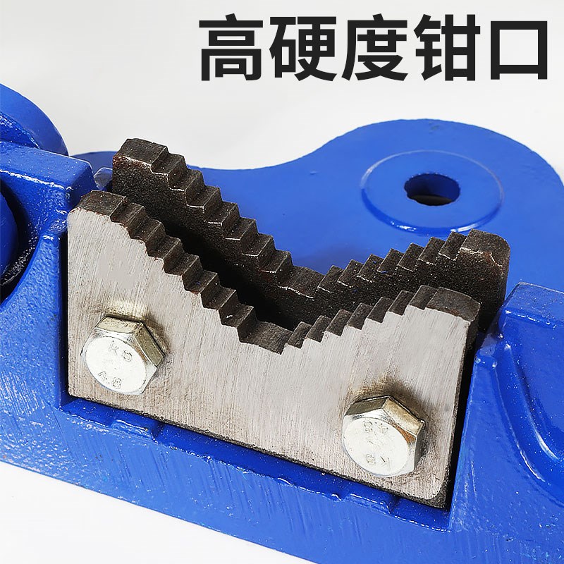龙门钳夹管钳 台虎n钳割丝管子钳水管钳重型三角W架压力镀锌管钳