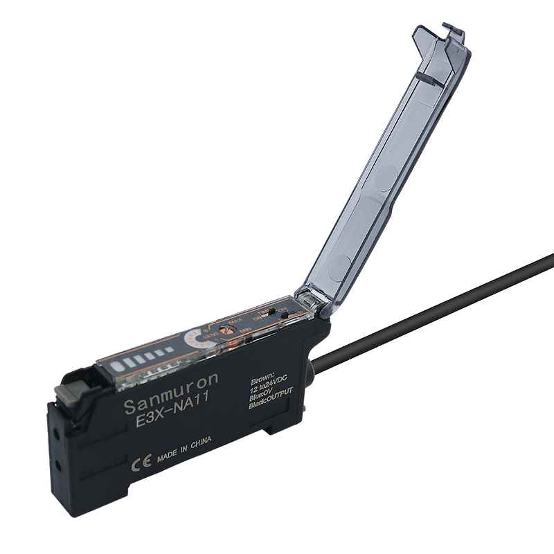 纤放大器E光X-光A113漫反射对射光电开关光纤感应探头纤传感器