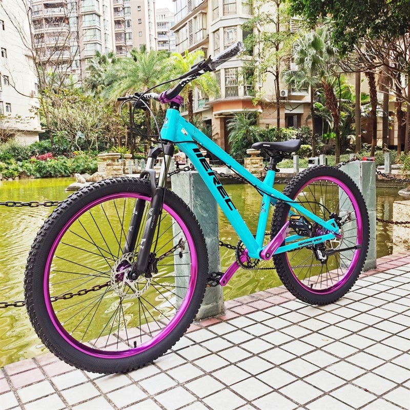 实体专卖店26寸土坡车飞包刷街翘头自行车非干坠断崖动作山地mlc